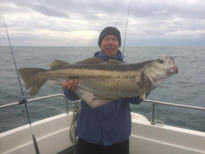 18 lb 4 oz Pollock by Mike Hansell