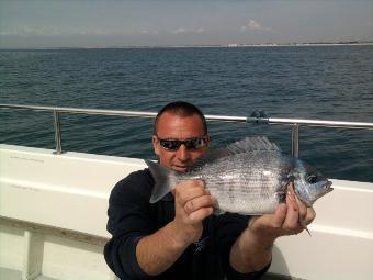 3 lb 2 oz Black Sea Bream by Chris Murch