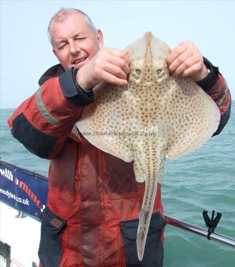 4 lb 8 oz Spotted Ray by Dave Metcalf
