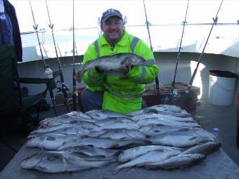 5 lb 8 oz Cod by dan,tet,john,paddy,neal,martin,wally