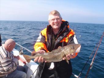 3 lb 8 oz Cod by Ash from Doncaster.