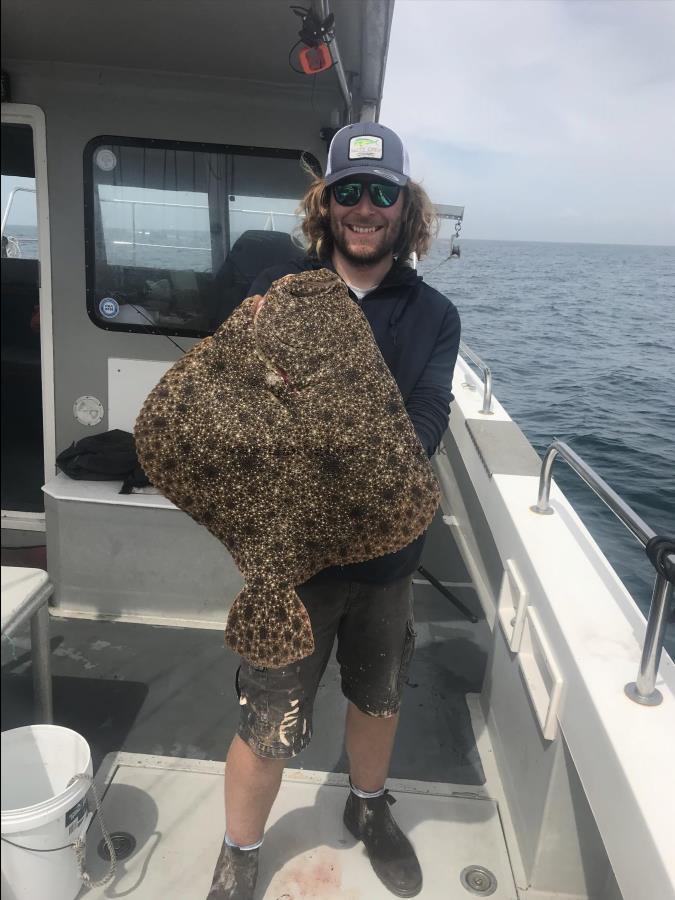 15 lb Turbot by 15 pounder for the skipper