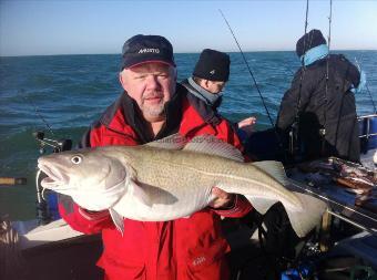 16 lb 8 oz Cod by Simon