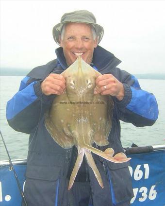 8 lb 8 oz Small-Eyed Ray by Fred from Devon