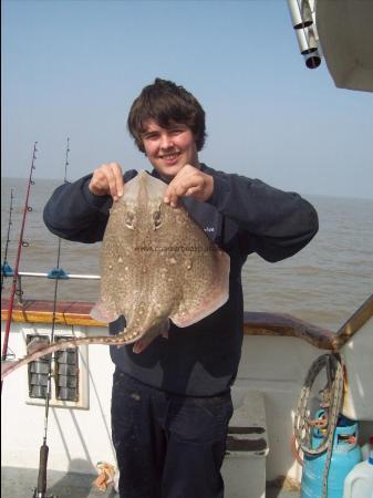10 lb 2 oz Thornback Ray by joe smith