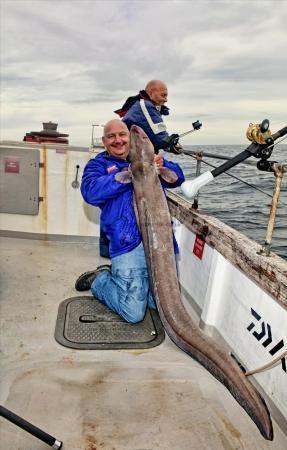 90 lb Conger Eel by Mick Roberts