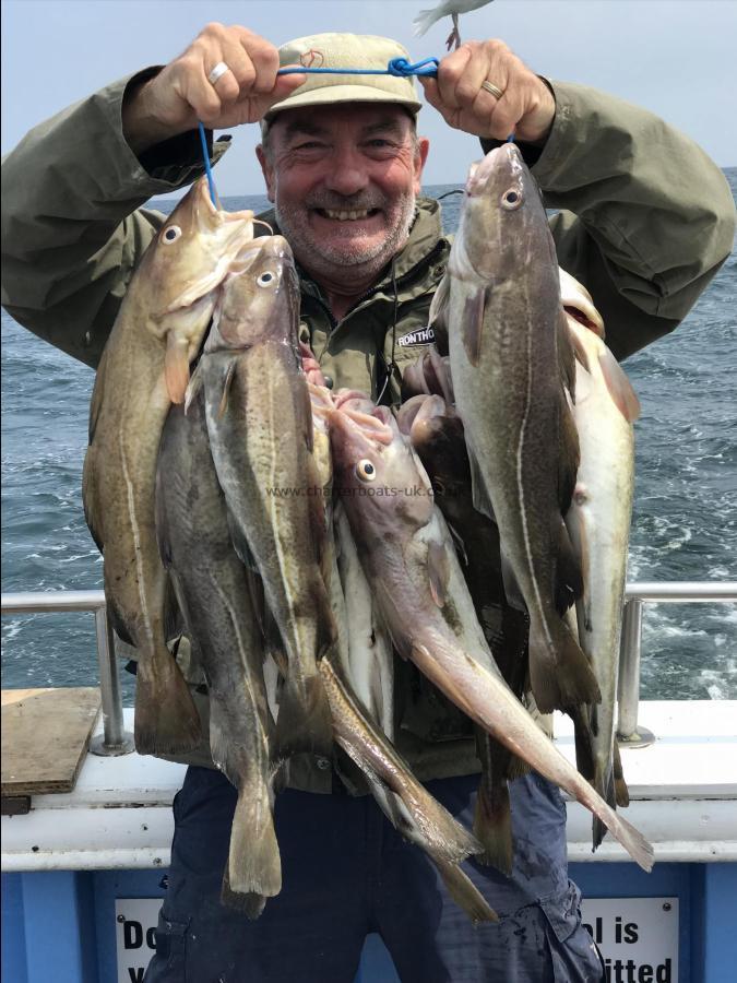 8 lb Cod by Paul doctor 11th June from york