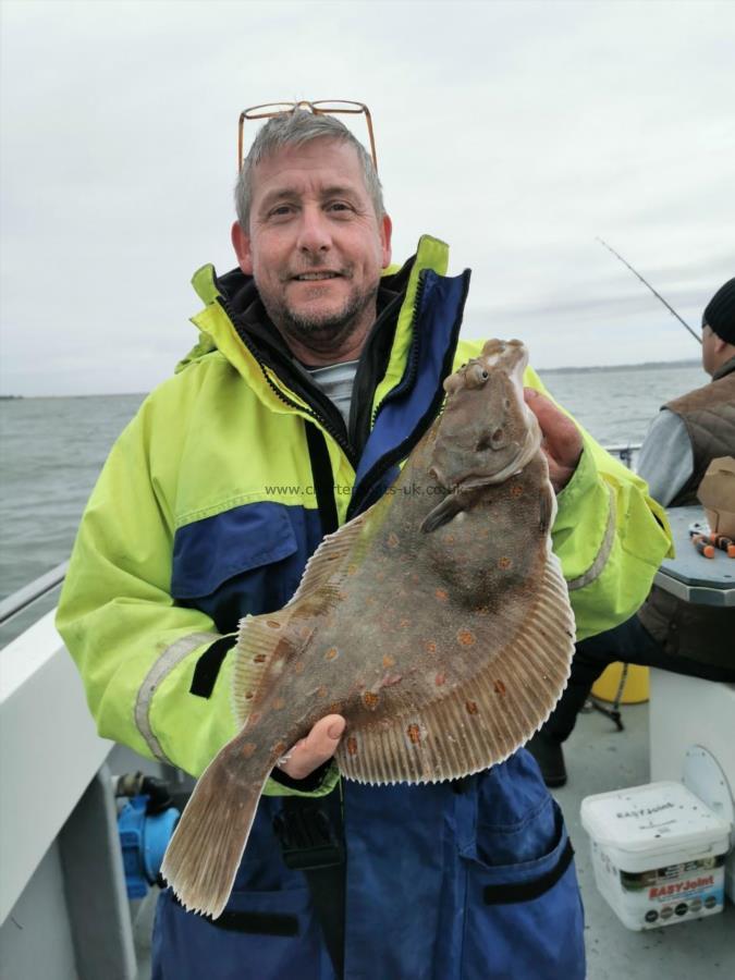 2 lb 5 oz Plaice by Alan