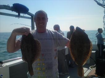 3 lb 15 oz Plaice by Morgan