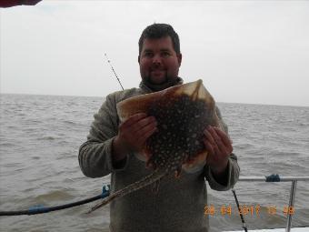 3 lb 5 oz Thornback Ray by Ian Blyth