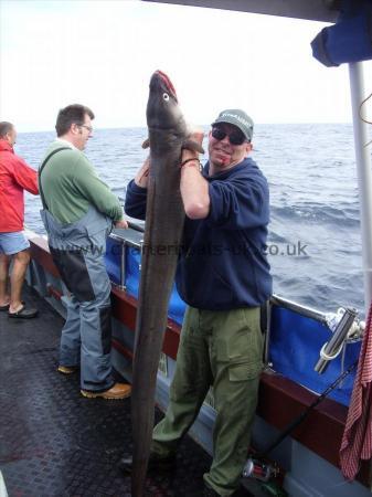 40 lb Conger Eel by Tim Clarkson