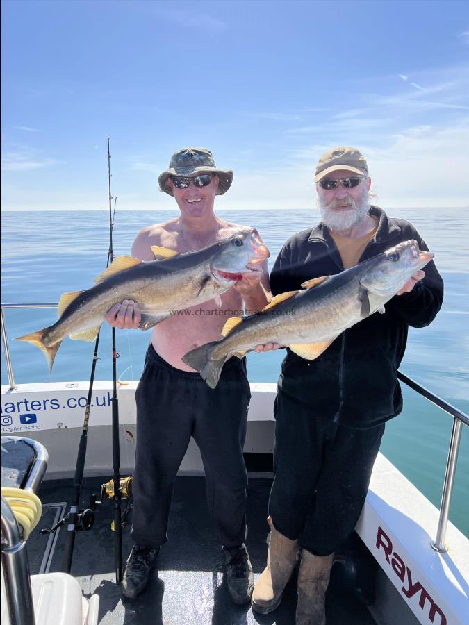 14 lb Pollock by Mark & Denis