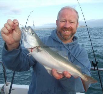 2 lb 8 oz Coalfish (Coley/Saithe) by Barney Wright