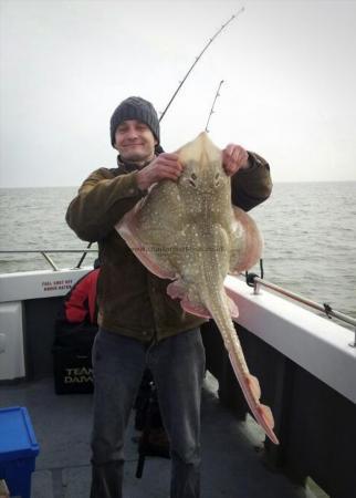 19 lb 8 oz Undulate Ray by Robert Wojnarowicz