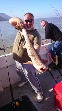 11 lb 6 oz Bull Huss by Barrie Stephens