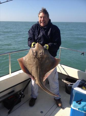 29 lb 14 oz Blonde Ray by Jim Millis