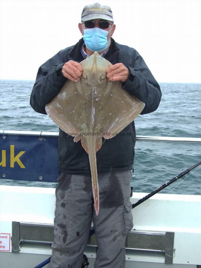 7 lb 8 oz Small-Eyed Ray by Kevin Clark
