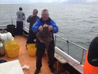 12 lb 11 oz Thornback Ray by unknown