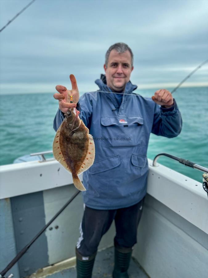 1 lb Plaice by Hampshire Police comp