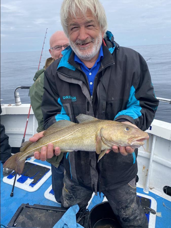 4 lb 6 oz Cod by Steve.