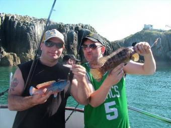 2 lb Ballan Wrasse by Rafa Brian & Pete