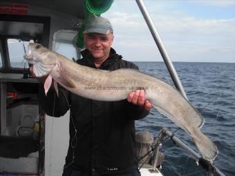 12 lb Ling (Common) by Mark Wilky