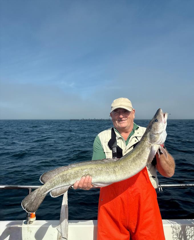 12 lb 2 oz Ling by Del Moran