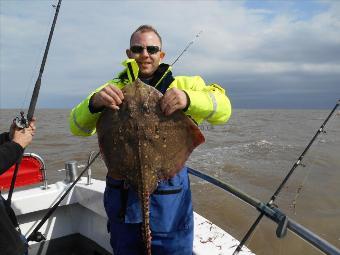 8 lb 5 oz Thornback Ray by James Houlder