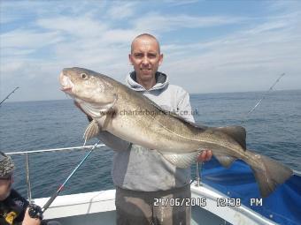 12 lb Cod by Ian Dixon, Sunderland,