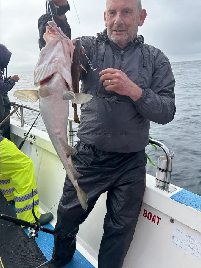 6 lb 3 oz Cod by Richard.