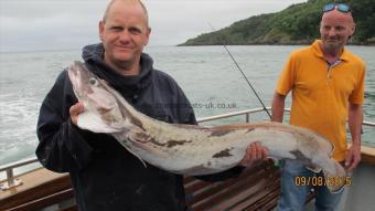 17 lb Ling (Common) by Graham Webb