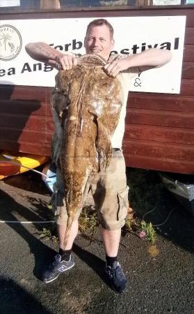 47 lb 4 oz Anglerfish by Matt Williams