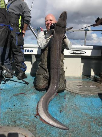 40 lb Conger Eel by Kevin McKie