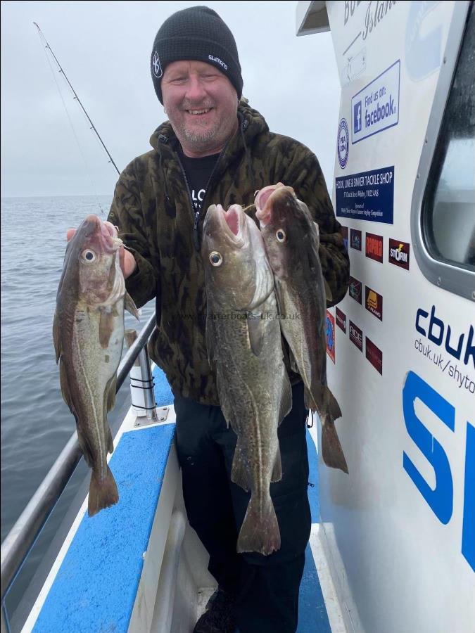 5 lb 5 oz Cod by Colin.