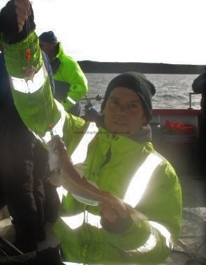 1 lb 8 oz Whiting by Chris Cole