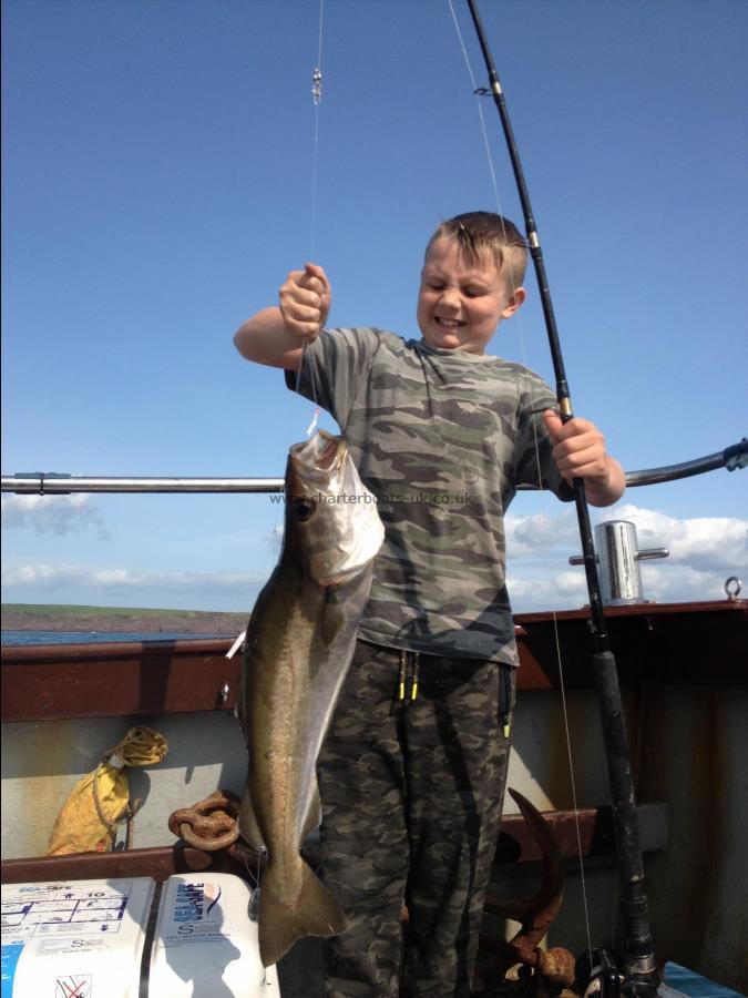 6 lb 4 oz Pollock by Tom top angler