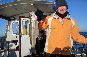 4 lb 5 oz Pollock by Stephen Wake