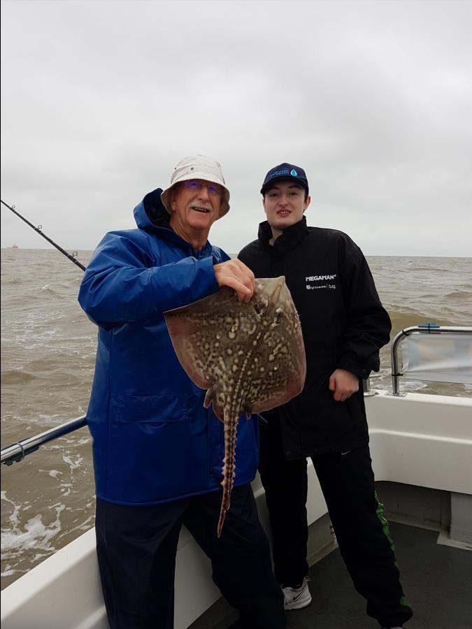 4 lb Thornback Ray by Derek ball and Alex