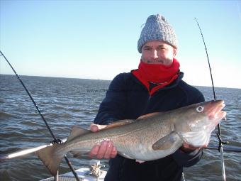 6 lb 8 oz Cod by Andy Peat