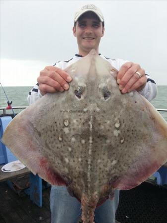 11 lb 3 oz Thornback Ray by Martin