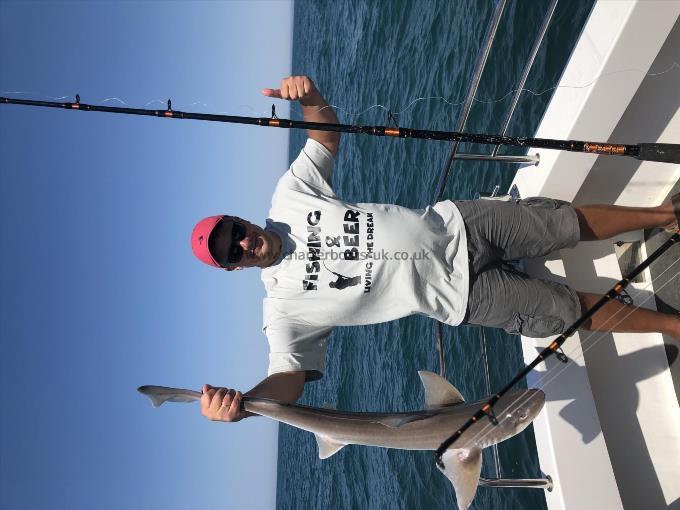 13 lb 4 oz Smooth-hound by Unknown