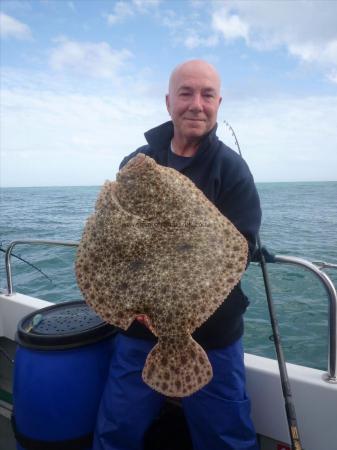 11 lb 8 oz Turbot by Nigel Daw