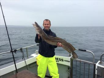 18 lb 8 oz Ling by Paul Hodgkinson