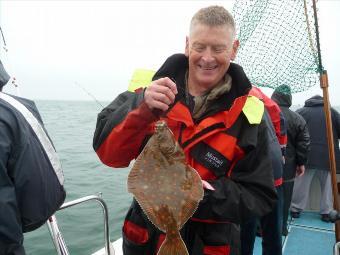 1 lb 8 oz Plaice by Paul