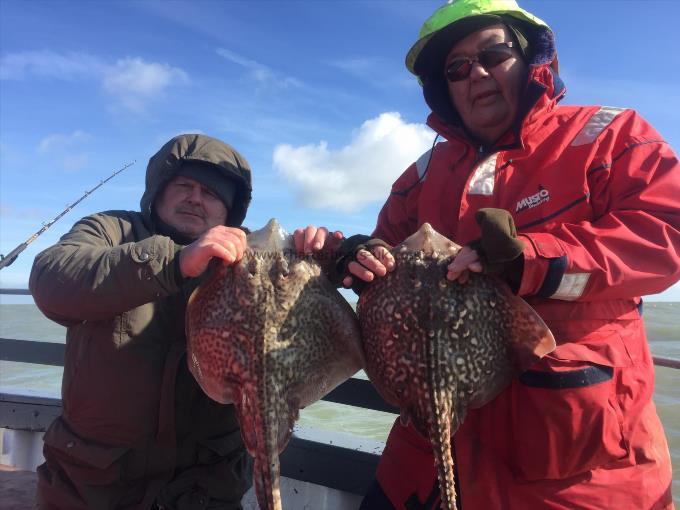 6 lb 6 oz Thornback Ray by Unknown