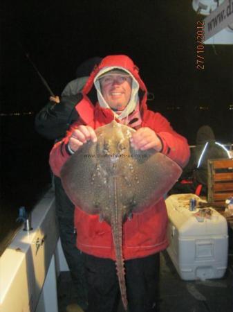 6 lb 4 oz Thornback Ray by Shaun