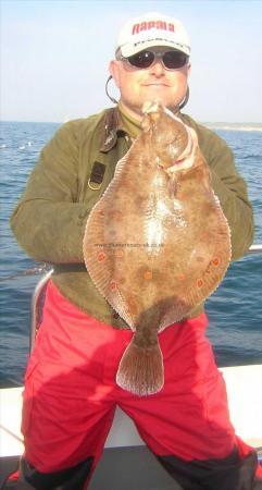 4 lb 2 oz Plaice by Paul Hall