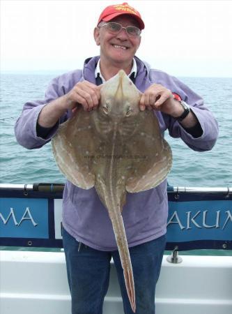 7 lb 15 oz Small-Eyed Ray by Dodgey David Barton