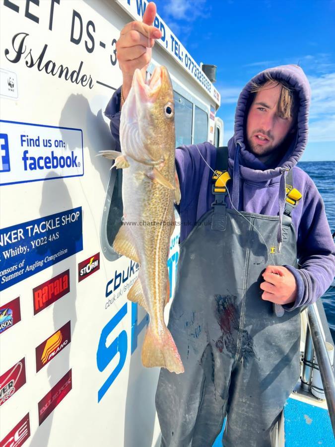 4 lb 5 oz Cod by Fergus.