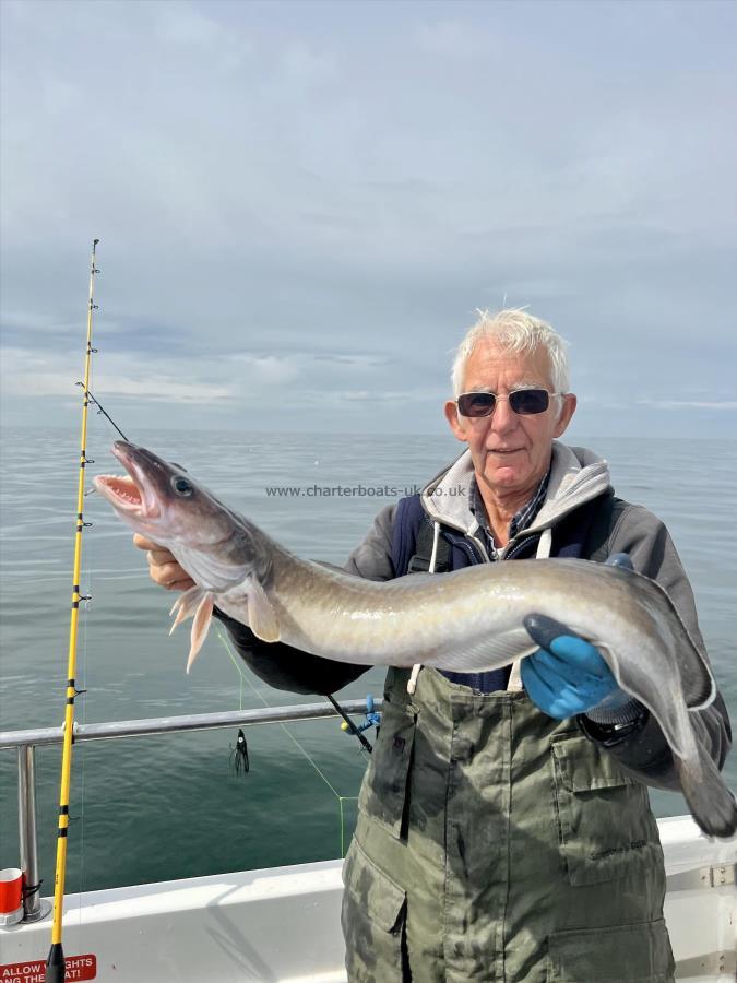 6 lb 4 oz Ling by Ken Wood